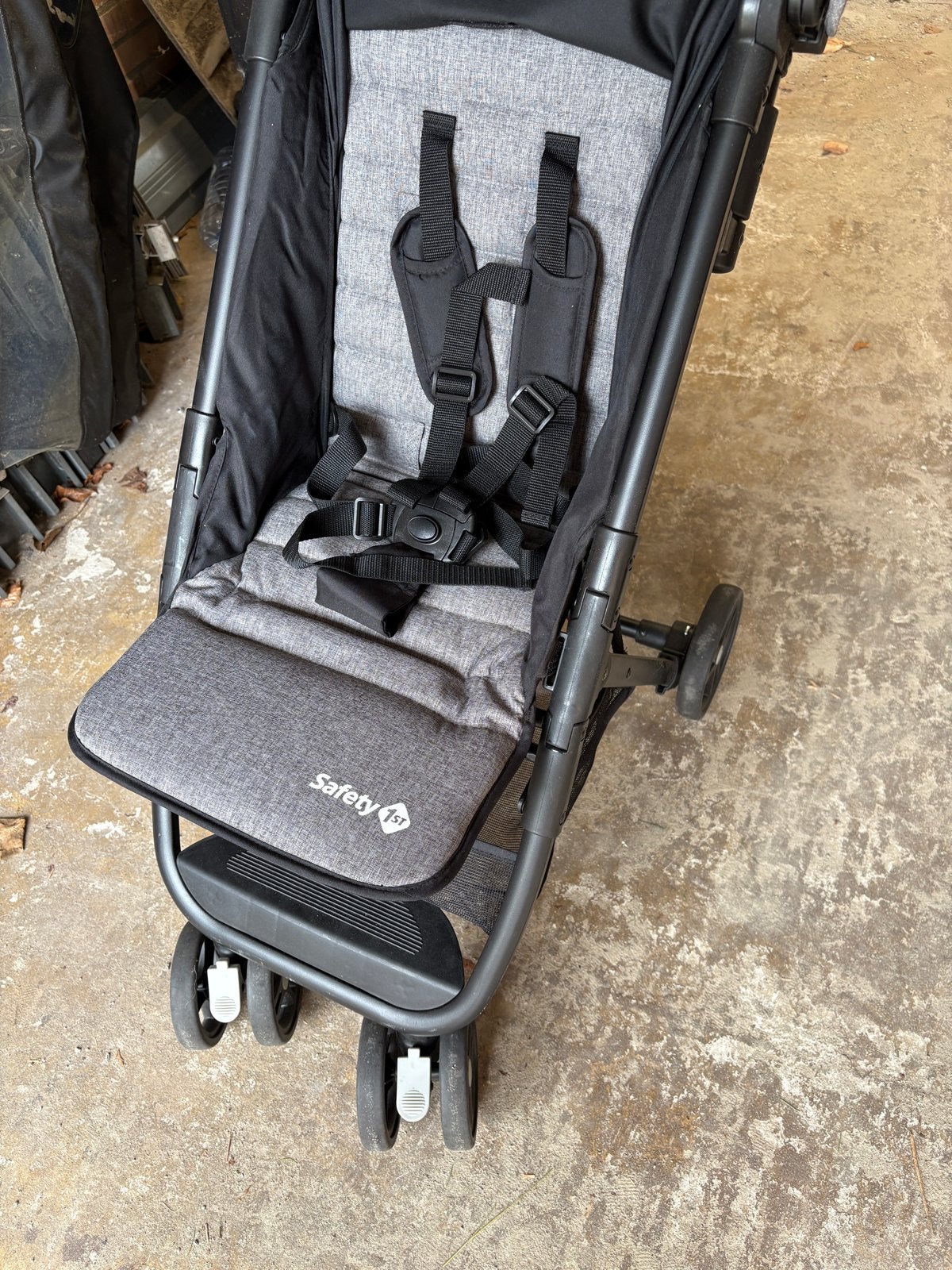 Safety 1st Compacte Buggy - Grijs (inclusief opbergzak), Ophalen, Gebruikt, Overige merken, Verstelbare rugleuning