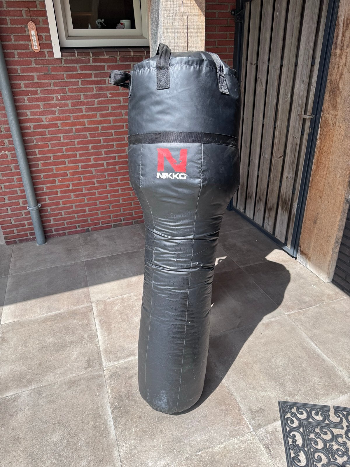 Nikko Boks Dummy - hangende Bokszak, Groter dan maat XL, Gebruikt, Overige, Vechtsportmateriaal