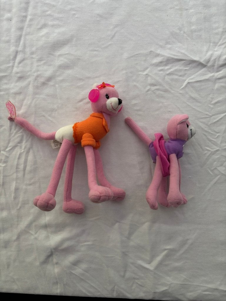 Barbie knuffels - grote kat en kleine roze kat mattel!, Overige merken, Overige karakters, Ophalen of Verzenden, Zo goed als nieuw
