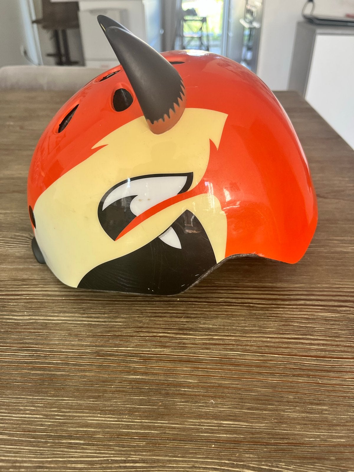 Verstelbare kinderhelm - Vos design, Ophalen, Gebruikt, Overige maten, Jongen of Meisje