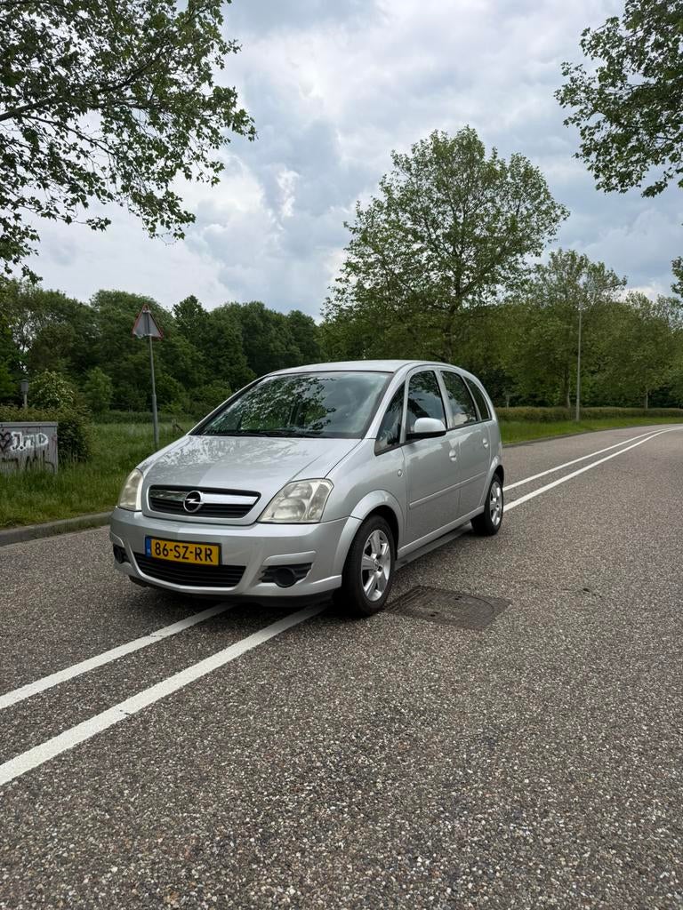 Opel Meriva 1.6 16V 77KW 2006 Grijs NIEUWE APK+ trekhaak, Auto's, Opel, Particulier, Meriva, Benzine, C, MPV, Handgeschakeld, Origineel Nederlands