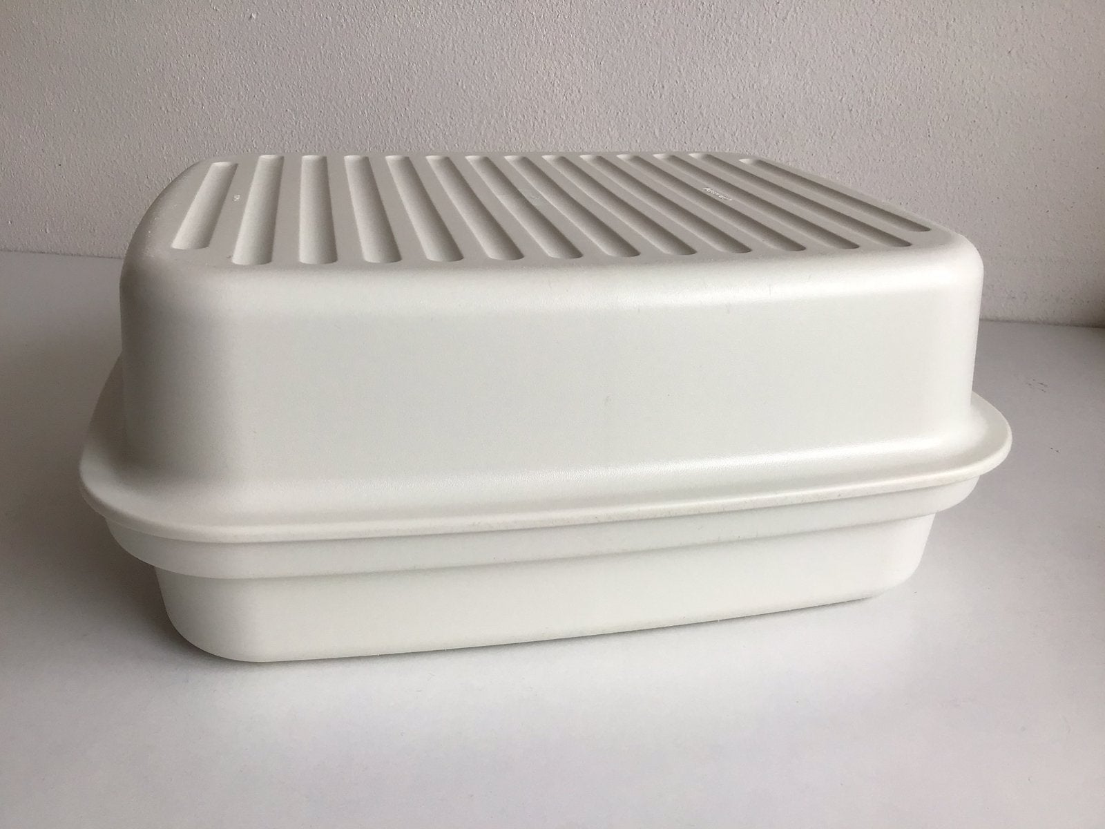 Tupperware brooddoos bakkersdoos doos wit, Ophalen of Verzenden, Wit, Bewaardoos, BPA-vrij