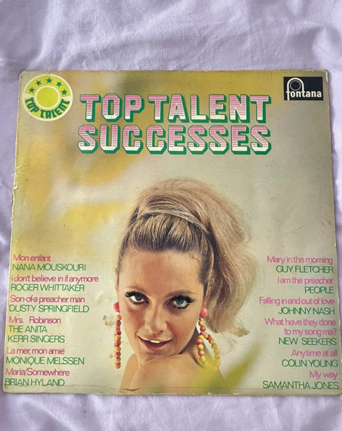 Top talent succeses vinylplaat, Ophalen of Verzenden, Zo goed als nieuw, 12 inch