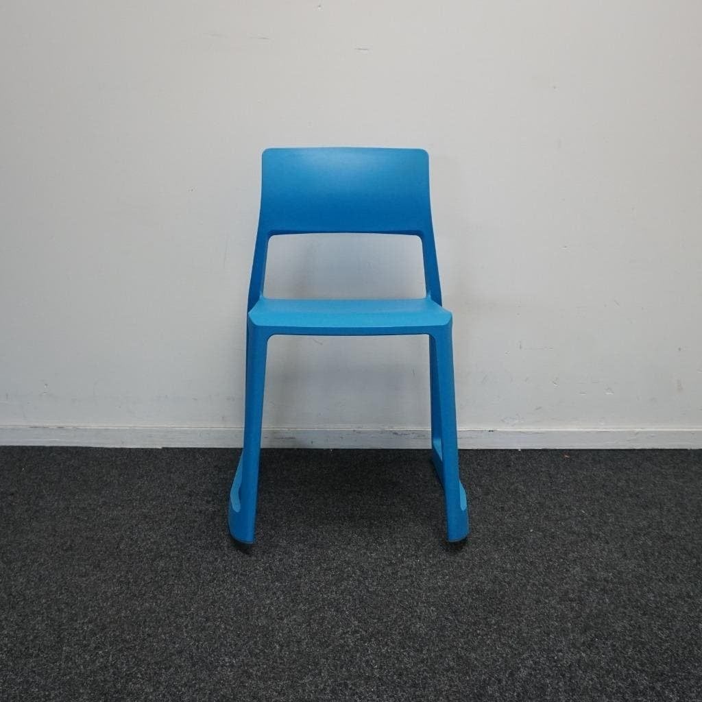 Vitra Tip Ton Chair Design Stoelen | Schommelstoelen | Blauw, Kunststof, Gebruikt, -, Blauw