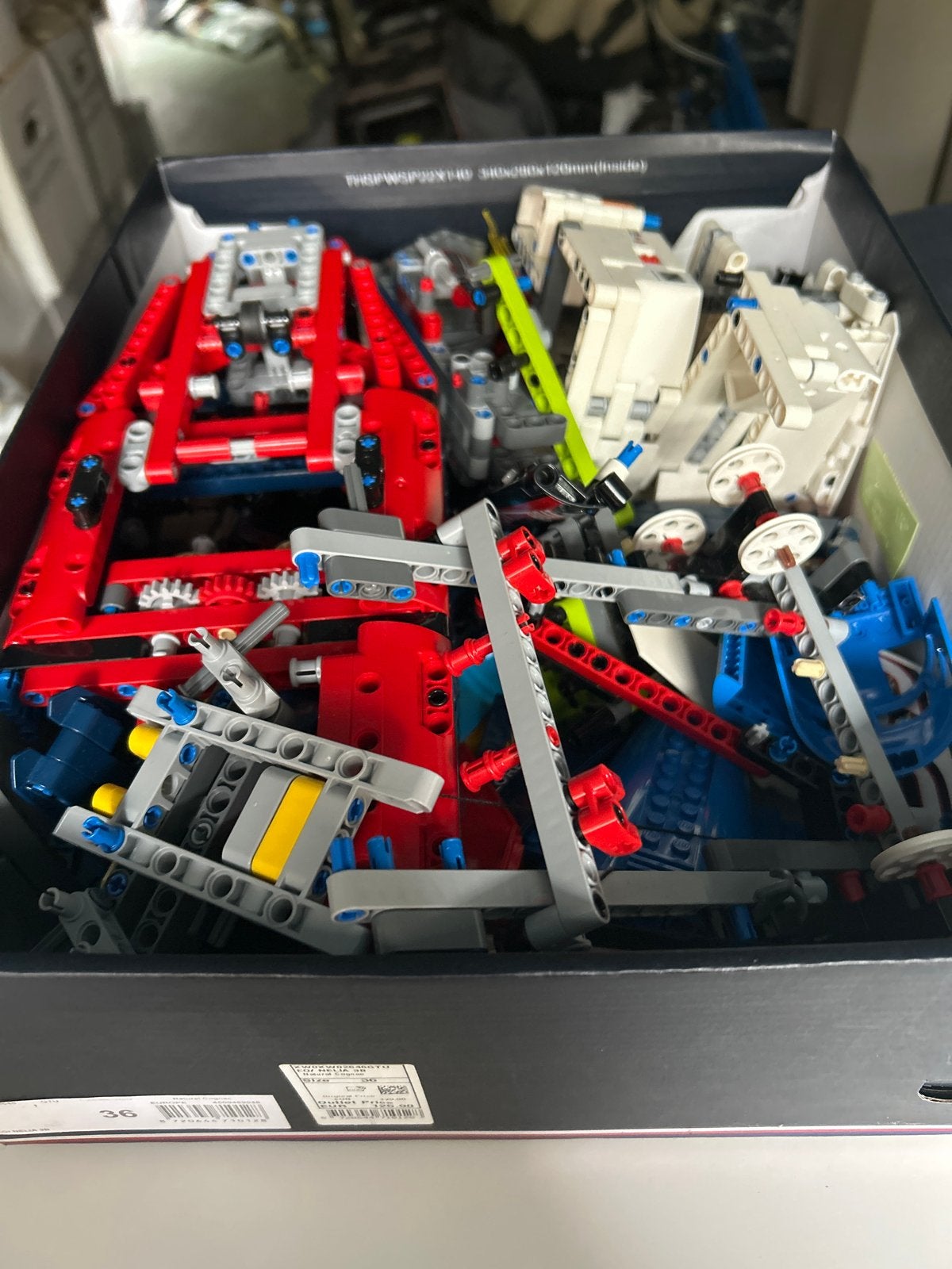 Grote partij LEGO Technic onderdelen en modellen, Kinderen en Baby's, Ophalen, Gebruikt