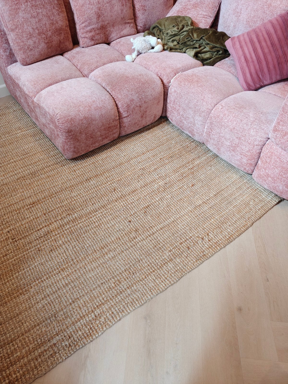 Lohals 2x3 juten vloerkleed IKEA zand beige, Ophalen, Beige, Tapijt