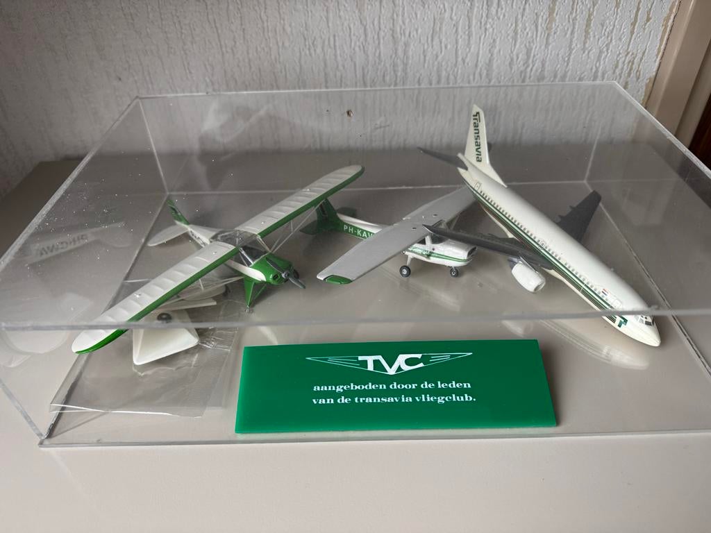 Modelvliegtuigen - Transavia Vliegclub Collectie, Zo goed als nieuw, Groter dan 1:72, Vliegtuig, Ophalen