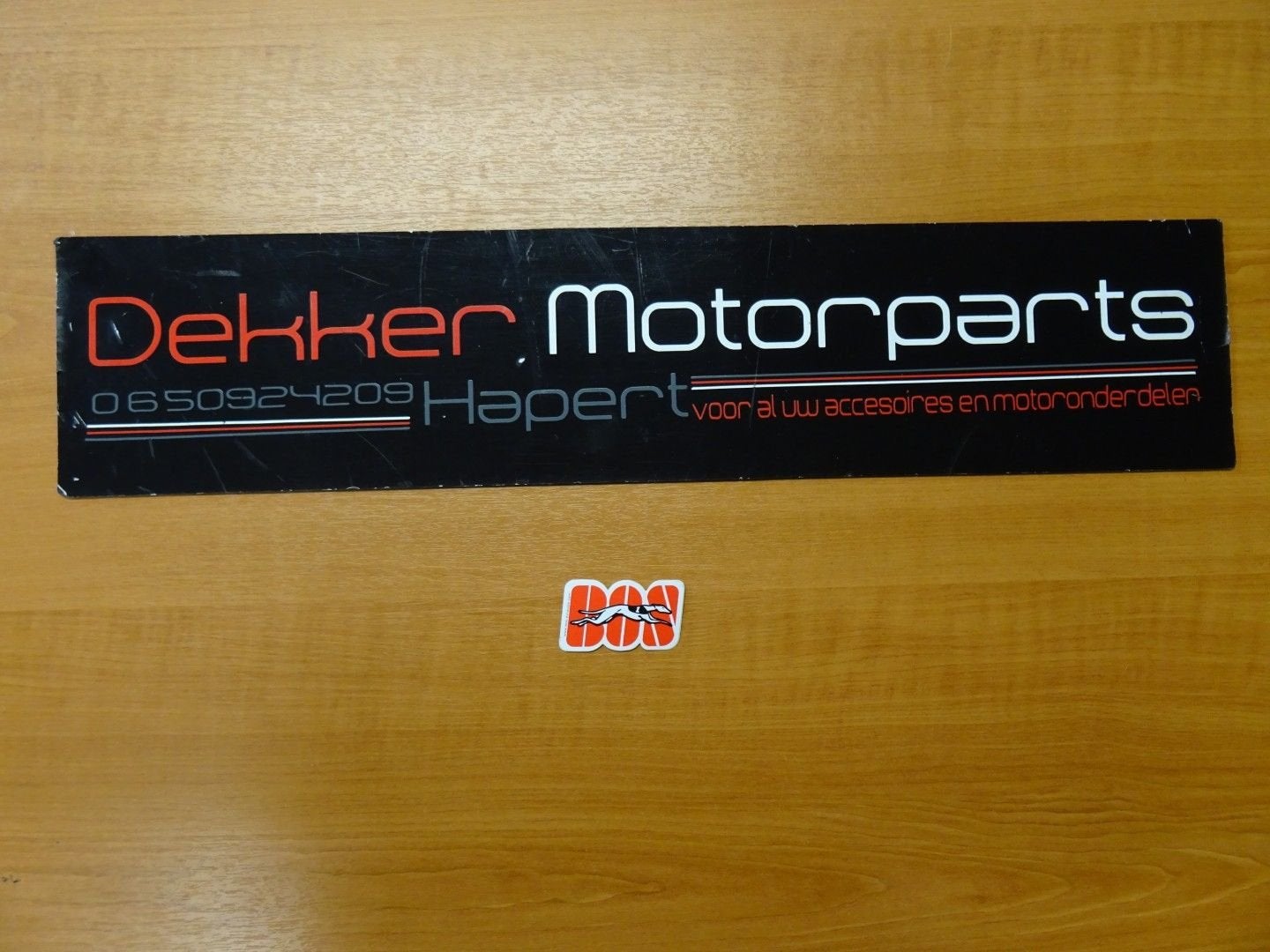 Bos Exhausts Uitlaat / Demper Sticker # Bos #, Ophalen of Verzenden, -, -, -