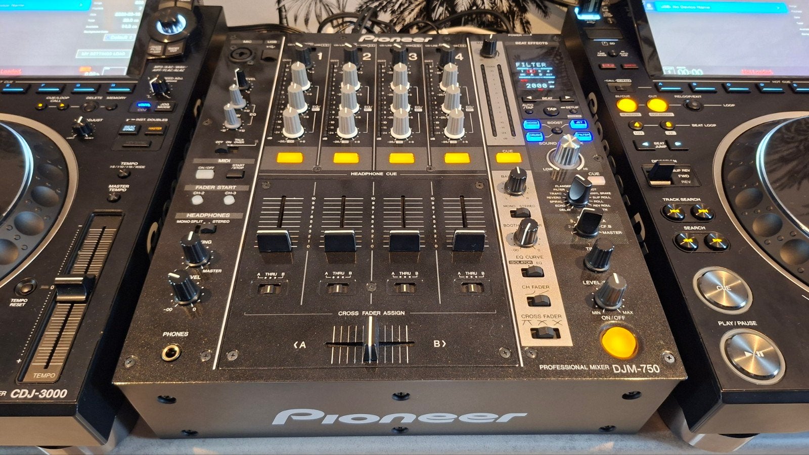 Pioneer DJM-750 Professionele DJ Mixer, Ophalen of Verzenden, Zo goed als nieuw, Dj-set, Pioneer