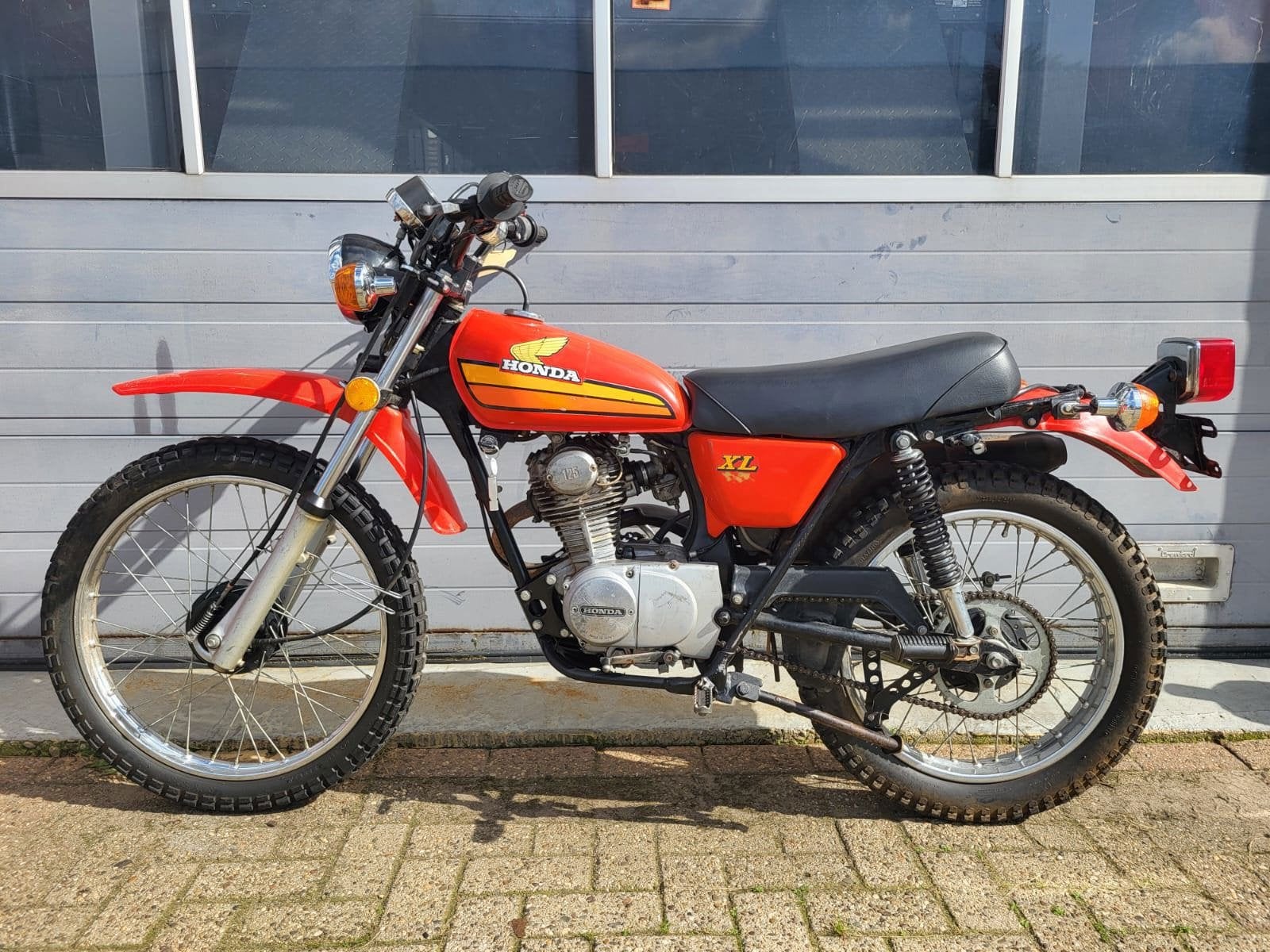 Honda XL 125 Oldtimer, Motoren, Gebruikt, 125 cc, Overig, Handgeschakeld