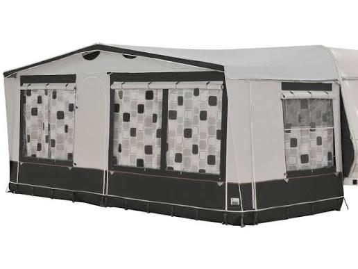 Hypercamp Sorrento 240 Maat 6 Voortent met Solar Luifel, Caravans en Kamperen, Ophalen, Zo goed als nieuw, Overige merken