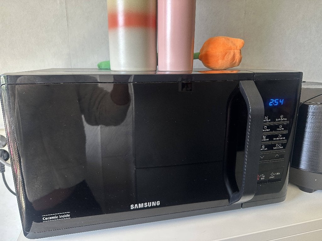 Samsung Microwave MS23K3513AK – 23L – Black, Ophalen, Draaiplateau, Magnetron, Zo goed als nieuw