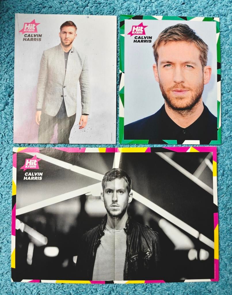 Calvin Harris posters hitkrant, Ophalen of Verzenden, Nieuw, Muziek