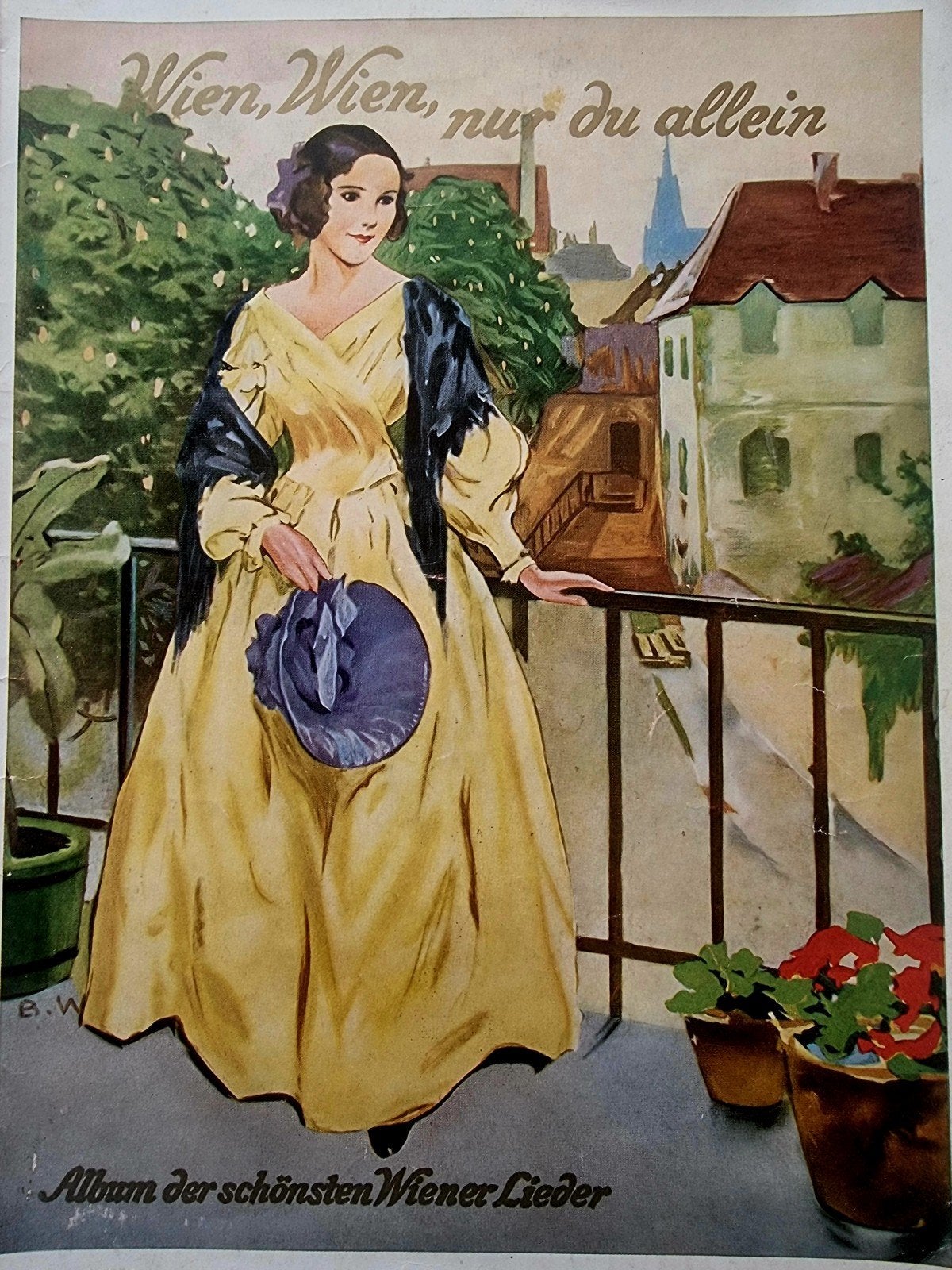 Wien, Wien, nur du allein Wiener Lieder viool piano zang V44, Muziek en Instrumenten, Bladmuziek, Gebruikt, Verzenden, Klassiek