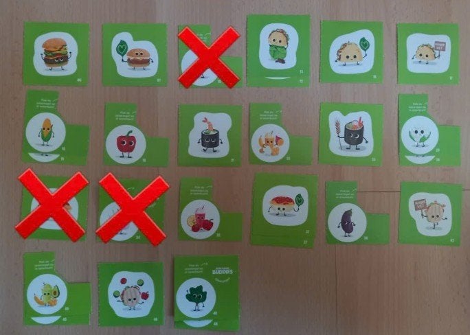 24 stickers Beter Bikken Buddies Plus - ook los, Plus, Ophalen of Verzenden