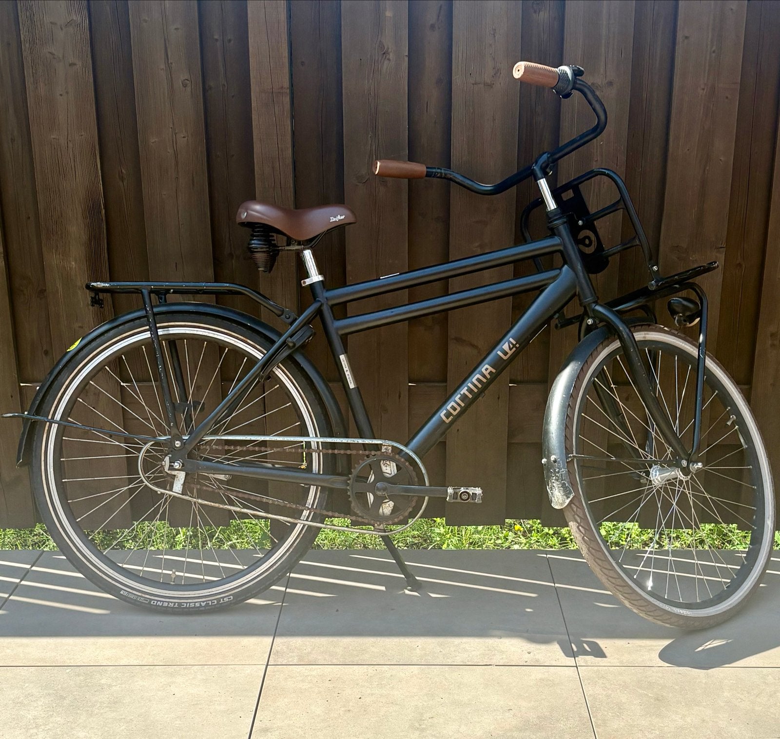 Cortina jongensfiets 26 inch - opknapper, Ophalen, Gebruikt, Terugtraprem, 26 inch of meer