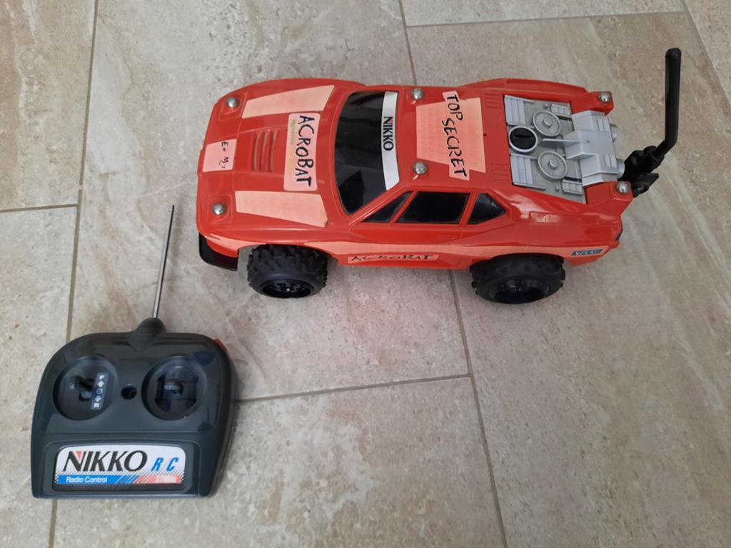 NIKKO Afstandsbestuurbare Sportauto met Extra Accu, Ophalen of Verzenden