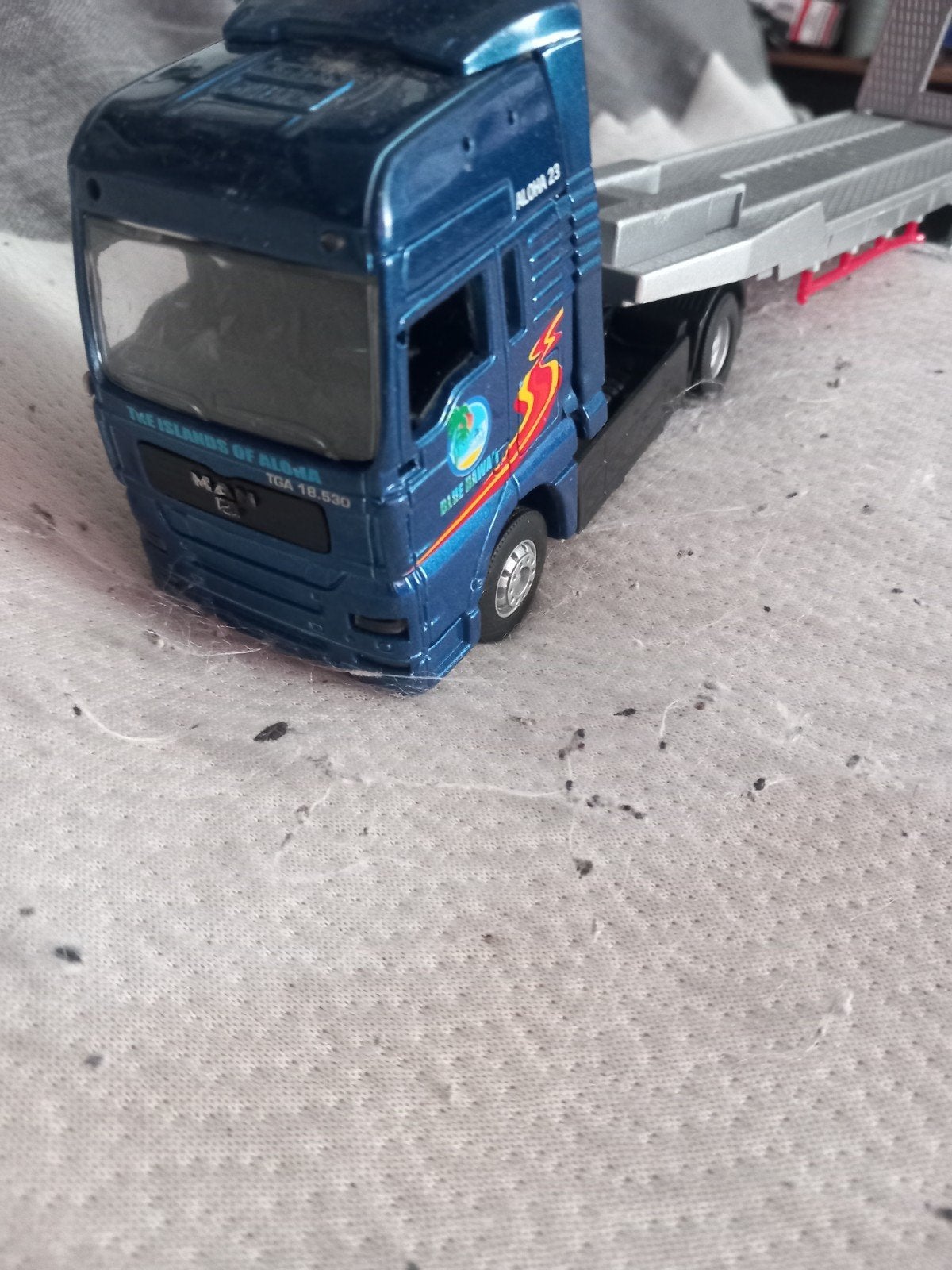 Man TGX met oplegger, Hobby en Vrije tijd, Ophalen of Verzenden, Zo goed als nieuw, Bus of Vrachtwagen, Wsi
