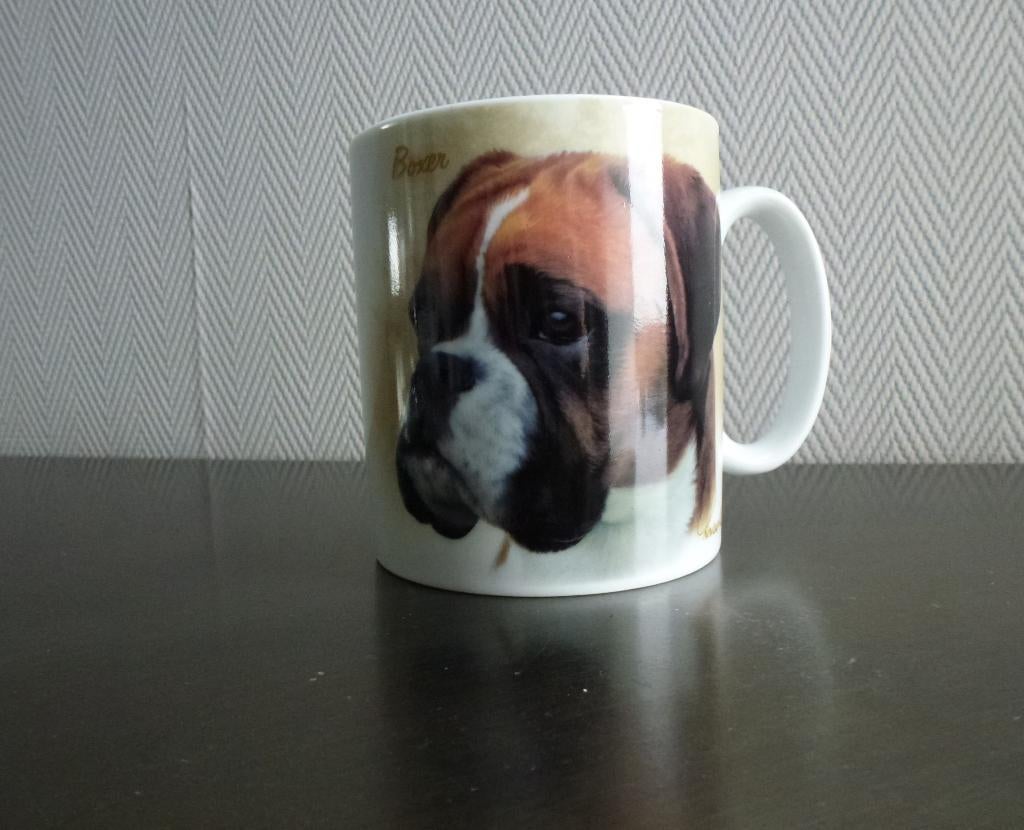 div. Bekers Dieren met Honden, Kat, Poesjes, Bloemen,, Overige typen, Ophalen of Verzenden, Zo goed als nieuw, Overige stijlen