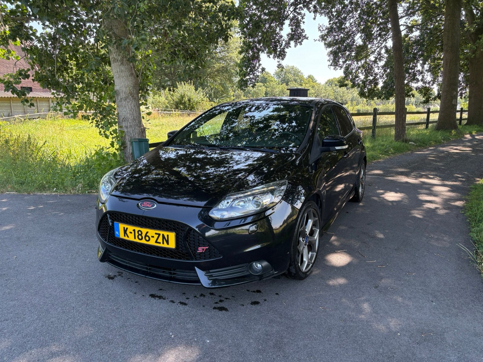 Ford Focus 2.0 Ecoboost 184KW 5DRS H6 2014 Zwart, Zwart, 4 cilinders, 1337 kg, Zwart