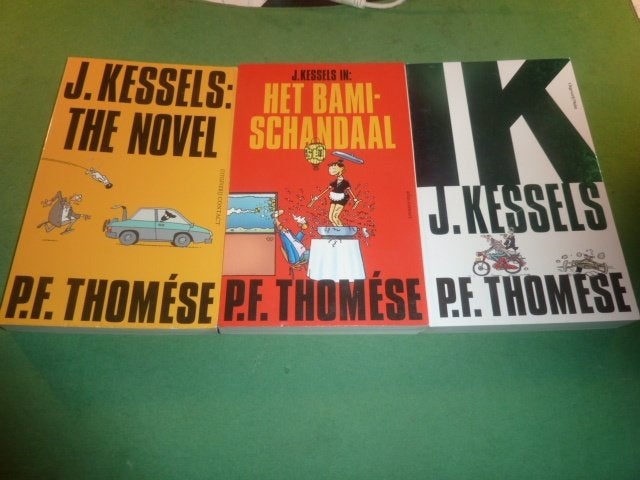 3x Thomese J.Kessels The novel + Bami-schandaal+Ik J.Kessels, Verzenden, Zo goed als nieuw, Nederland
