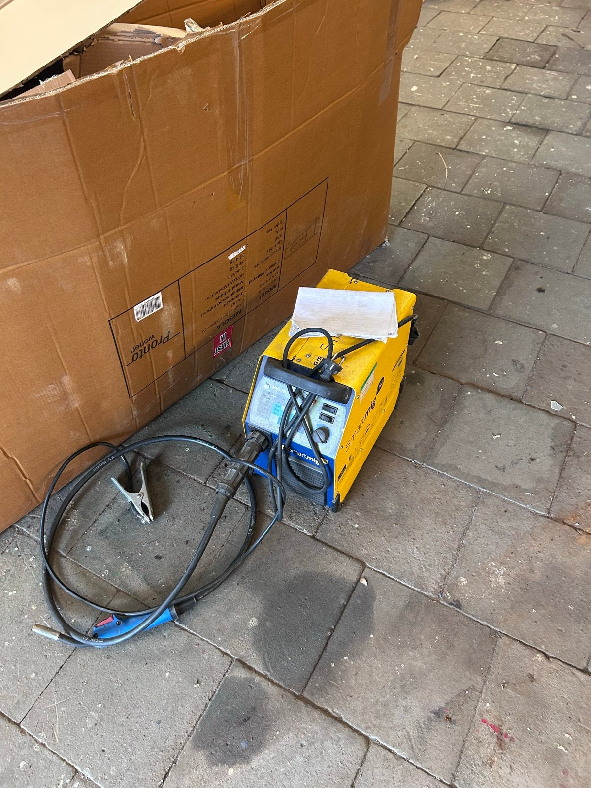 Smartmig 152 lasapparaat - Gebruikt maar werkt perfect, Ophalen, Gebruikt, Minder dan 150 ampère, Co2