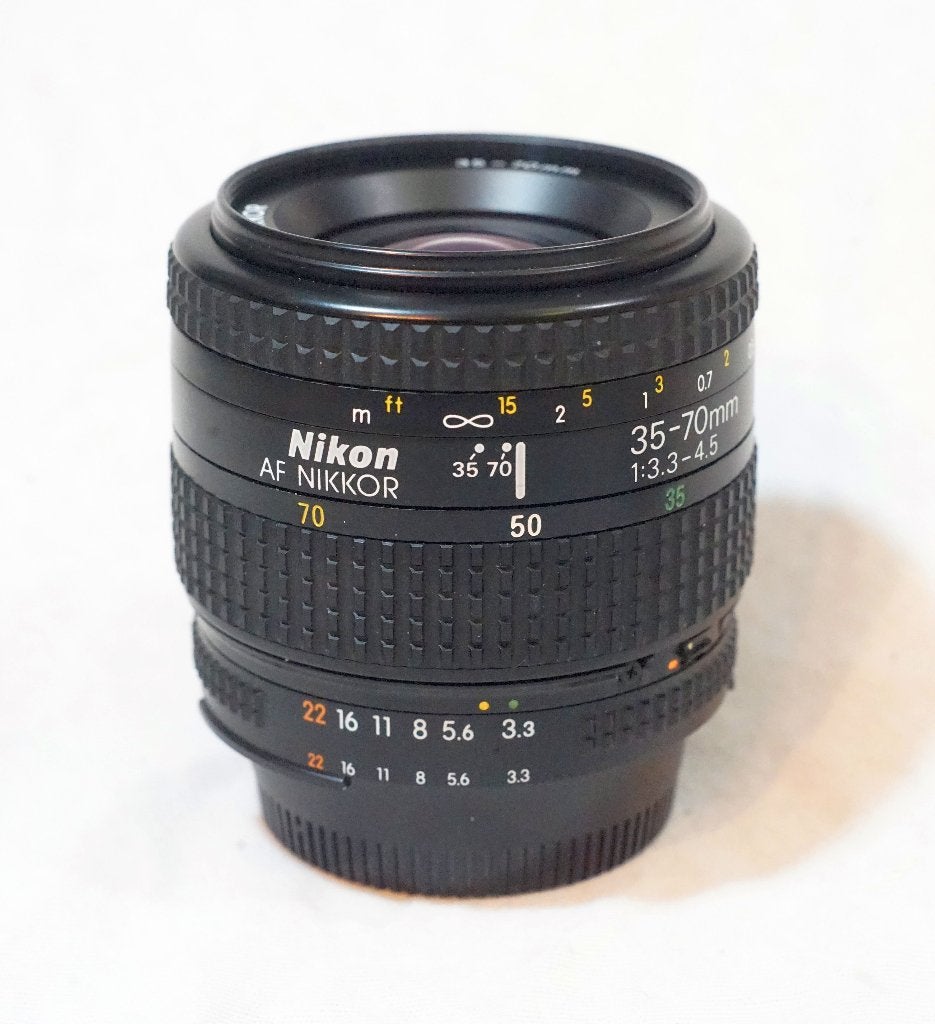 Nikon - Nikkor AF 35-70mm (f3.3-4.5) -> PRIJS 25€, Ophalen of Verzenden