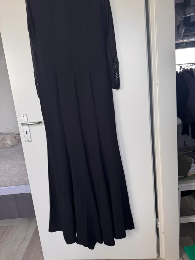 Gala/Avond jurk, Galajurk, Zwart, Maat 46/48 (XL) of groter, Ophalen of Verzenden