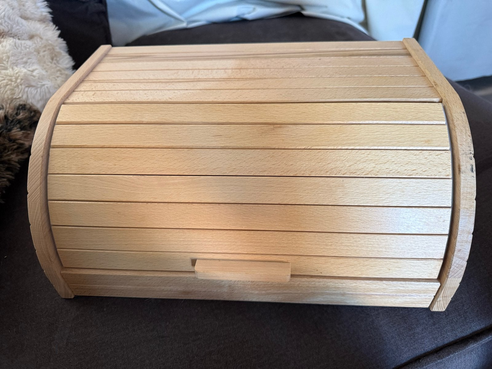 IKEA Broodtrommel van hout - Zo goed als nieuw, Beige, Hout, IKEA, Ophalen of Verzenden
