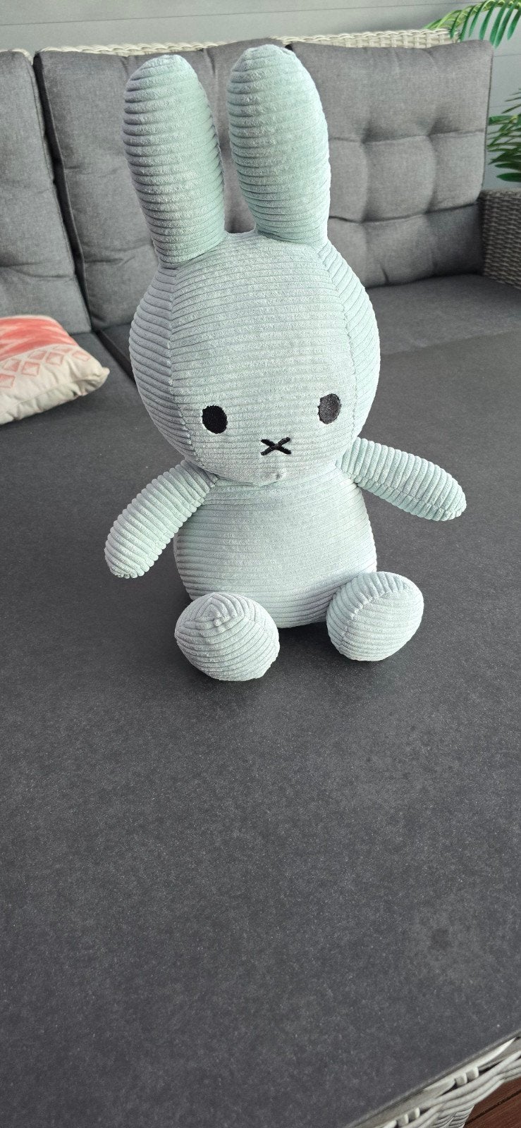 Nijntje knuffel 43cm - Nieuwstaat, Ophalen, Blauw, Nijntje, Middelgroot (20 tot 80 cm)
