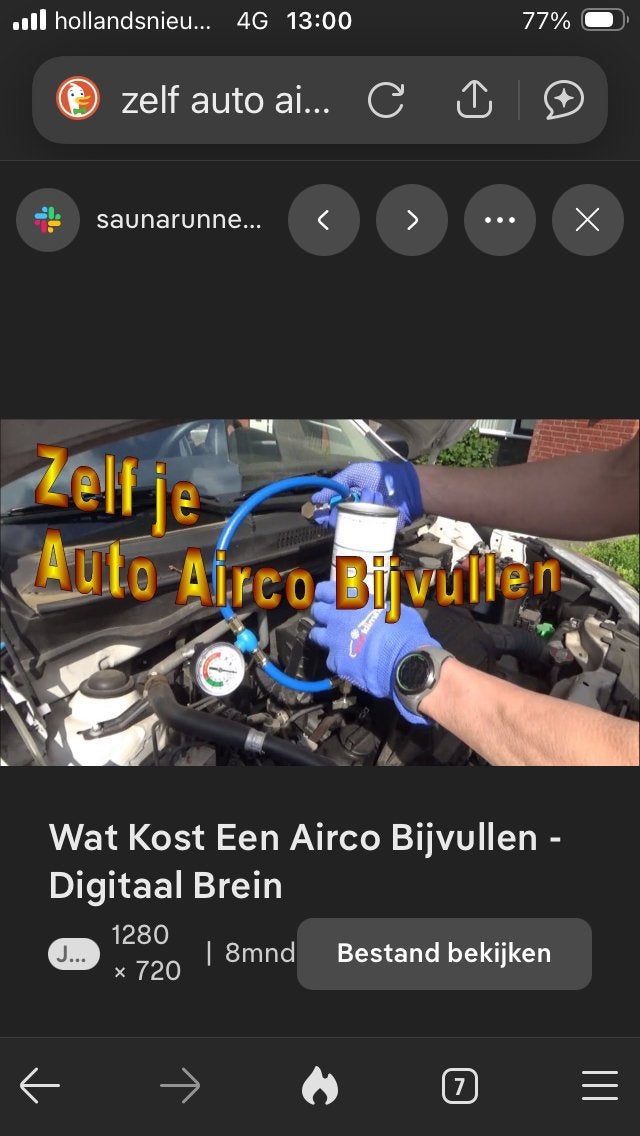 Zelf airco (auto) aanvullen, doen of niet ?, Ophalen of Verzenden, Nieuw, Universele onderdelen