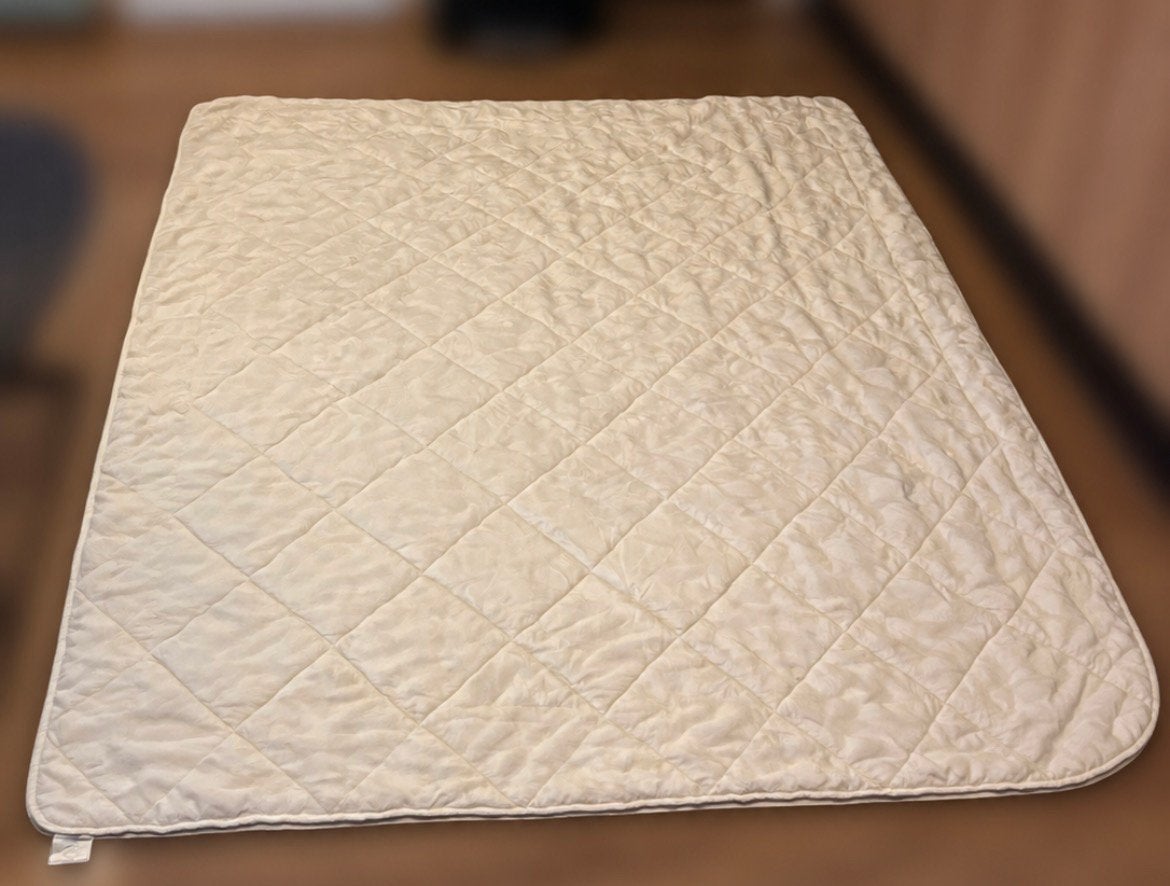 Dekbed / sprei – wit - (200 x 220), Huis en Inrichting, Wit, Tweepersoons, Ophalen of Verzenden, Overige merken