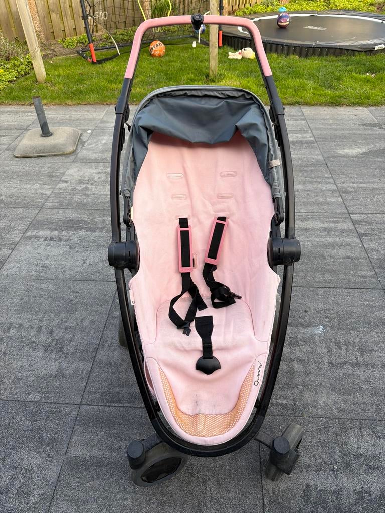 Quinny Zapp Flex Plus buggy roze, Ophalen, Gebruikt, Quinny, Zonnekap