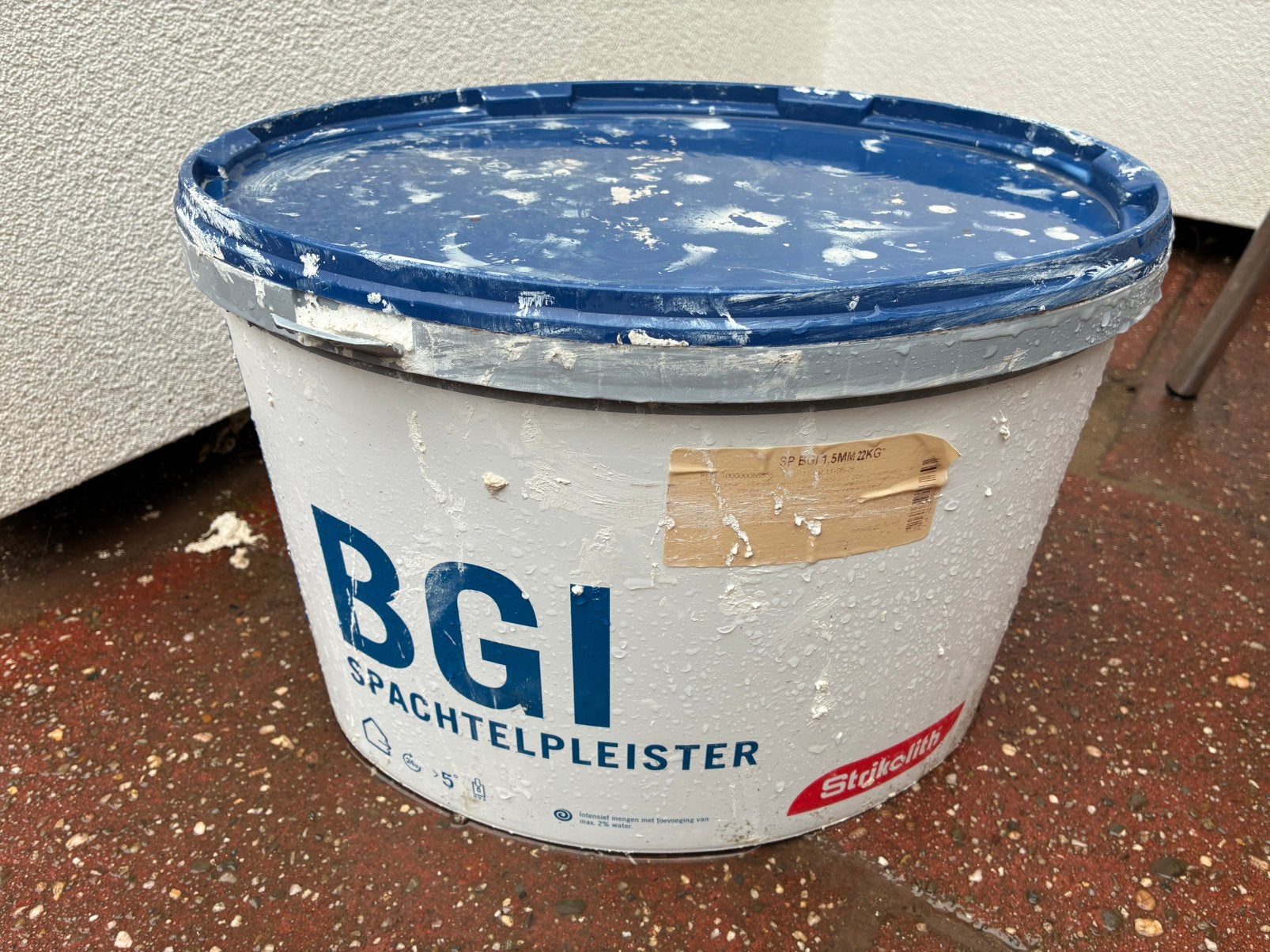 Spachtelpleister GRATIS, Ophalen, Zo goed als nieuw, Wit