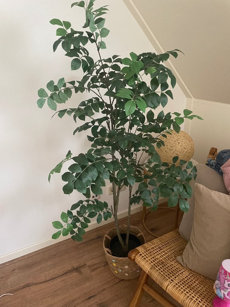 Kunstplant van ikea zonder mand, Ophalen, Zo goed als nieuw