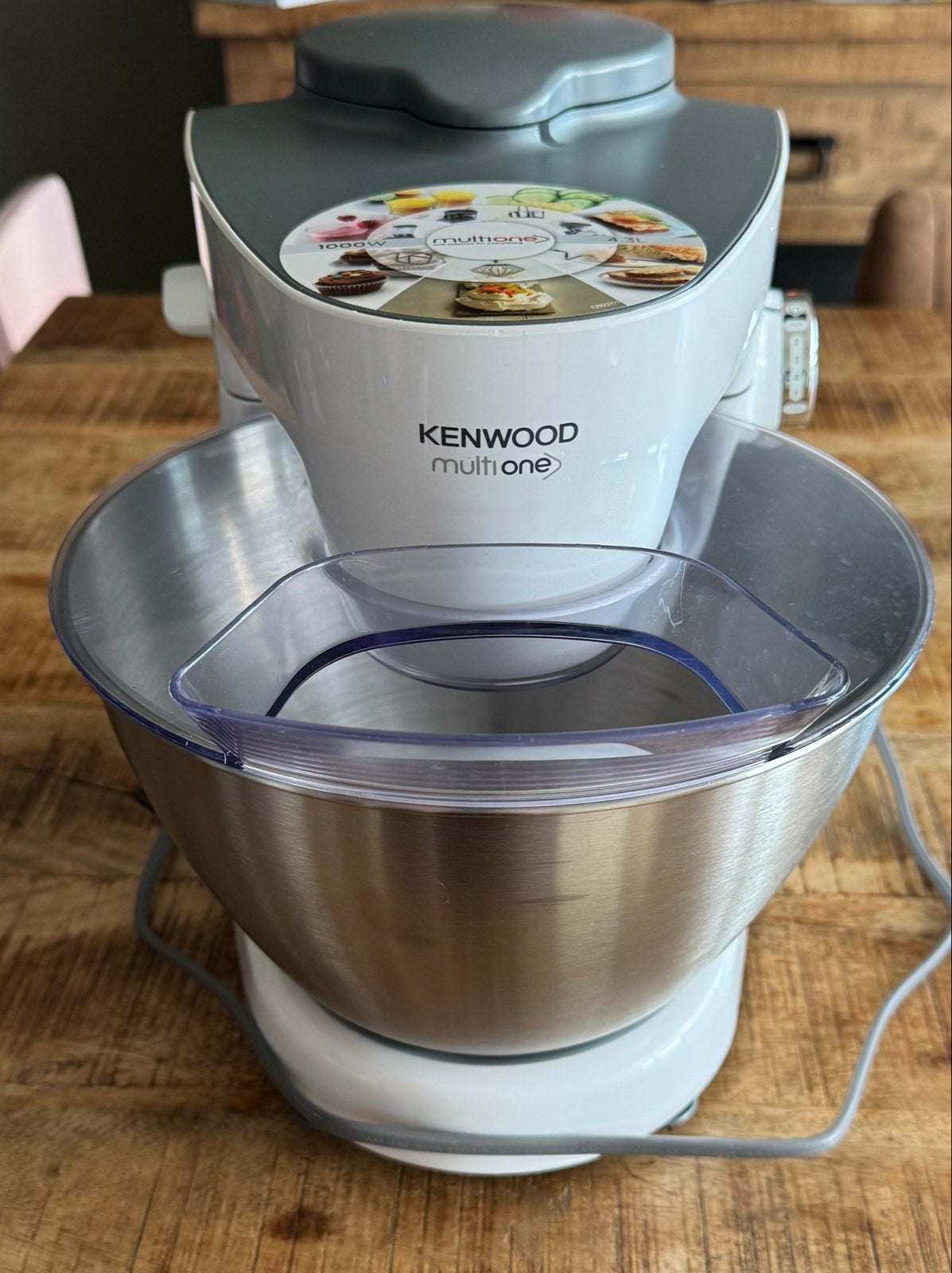 Kenwood MultiOne Keukenmachine met accessoires, Ophalen, Zo goed als nieuw, Vaatwasserbestendig, 3 snelheden of meer
