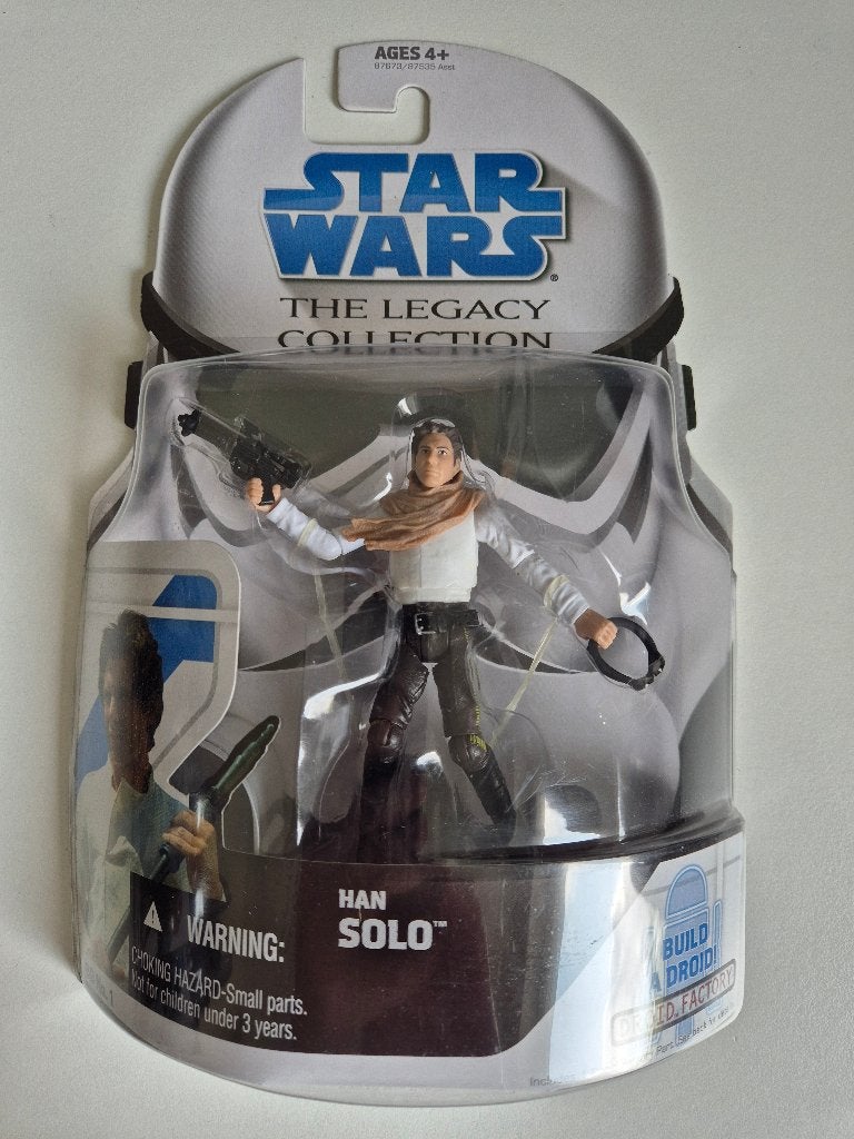 Star Wars TLC Blue BD01 Han Solo Tatooine Sandstorm, Verzamelen, Star Wars, Ophalen of Verzenden, Nieuw, Actiefiguurtje