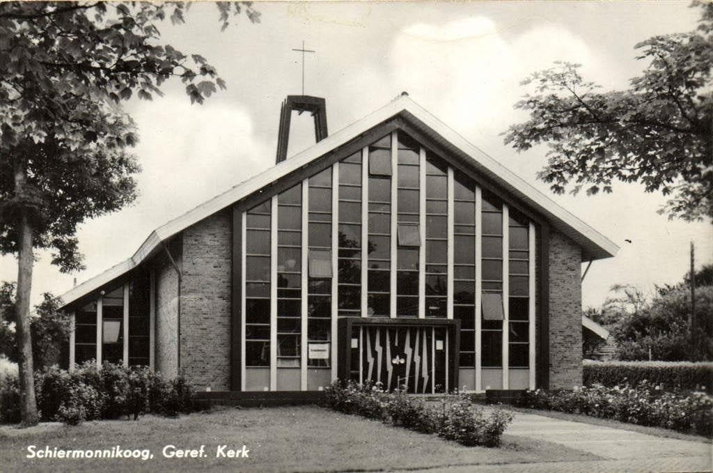 Schiermonnikoog, Geref. Kerk - 1967 gelopen, Verzamelen, Ophalen of Verzenden, 1960 tot 1980, Gelopen, Friesland