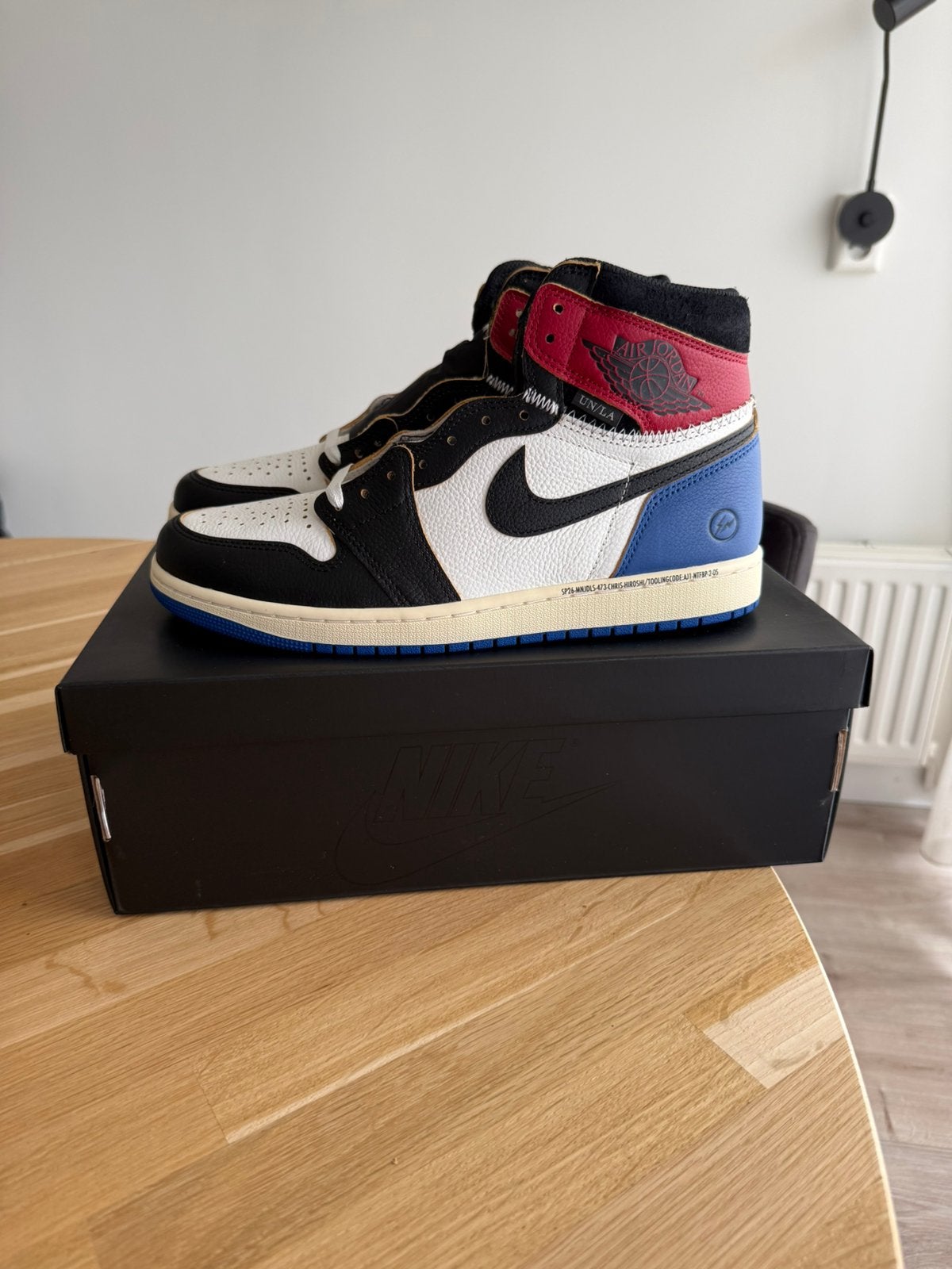 Fragment Design x Union x Air Jordan 1 Retro High OG, Kleding | Heren, Schoenen, Overige kleuren, Nieuw, Ophalen of Verzenden