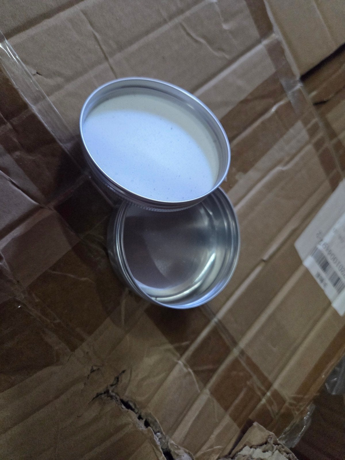 Aluminium rond blikje schroefdeksel pillendoosje, Ophalen of Verzenden, Overige