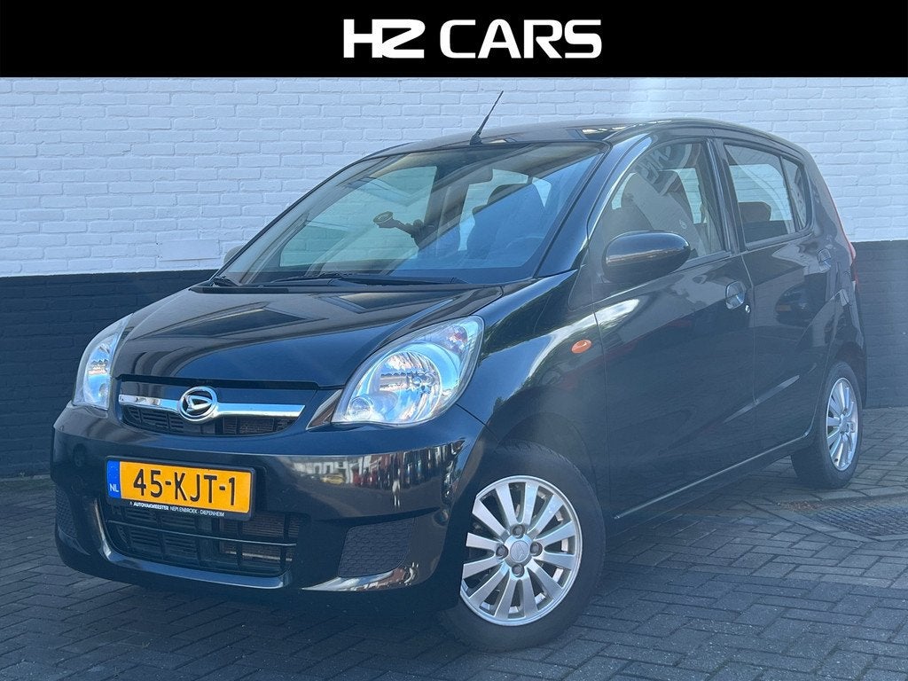 Daihatsu Cuore 1.0 Cup|Nieuwstaat|DealerOH|Airco, Elektr.pak, Auto's, Voorwielaandrijving, Stof, Zwart, 18 €/maand