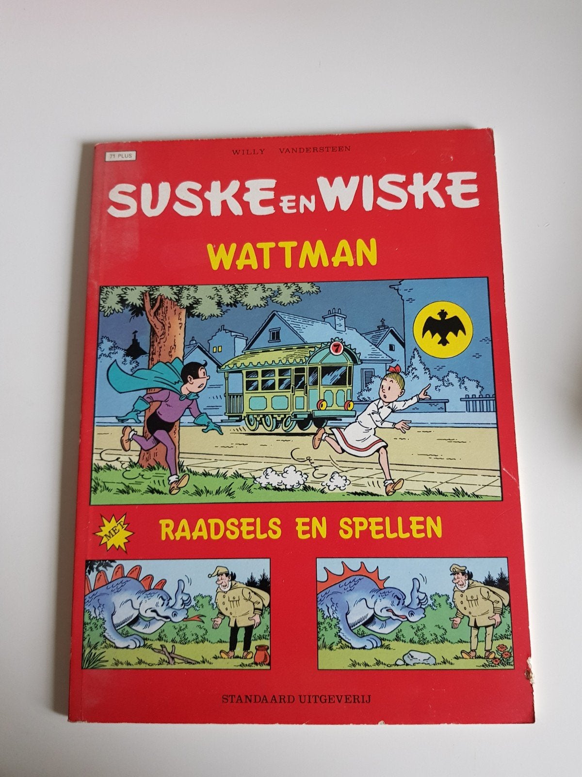 Suske en Wiske - Wattman (71 Plus) - 1987, Gelezen, Verzenden, Willy Vandersteen, Eén stripboek