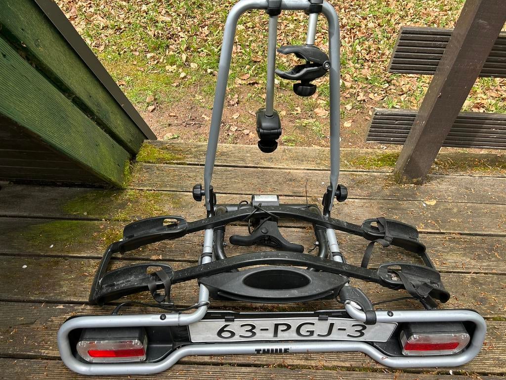 Thule fietsendrager voor 2 fietsen, Auto diversen, Fietsendragers, Ophalen of Verzenden, Trekhaakdrager