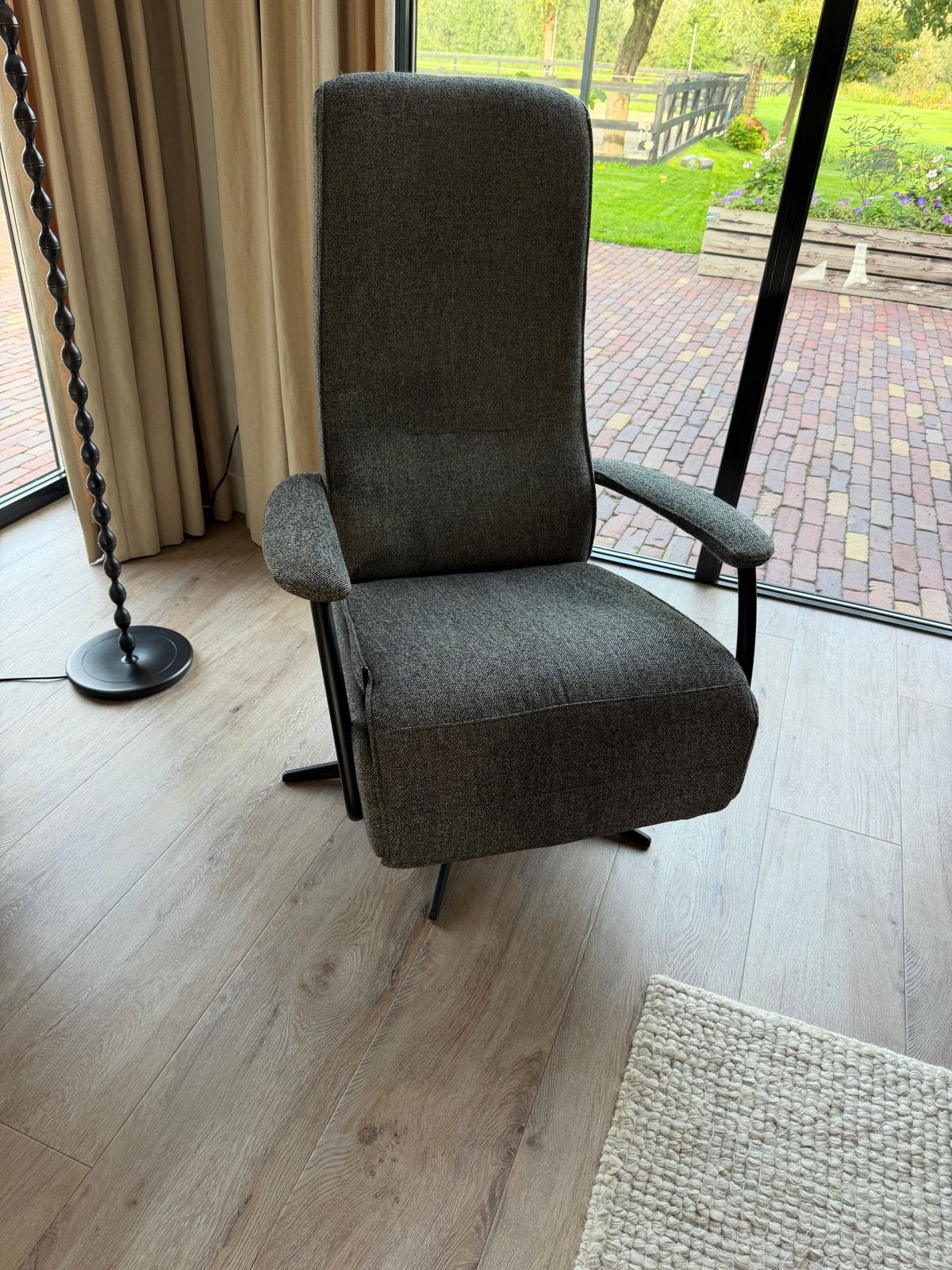Relaxfauteuil Feelings – zeer goede staat – handbediend, Ophalen, 75 tot 100 cm, Zo goed als nieuw, Stof