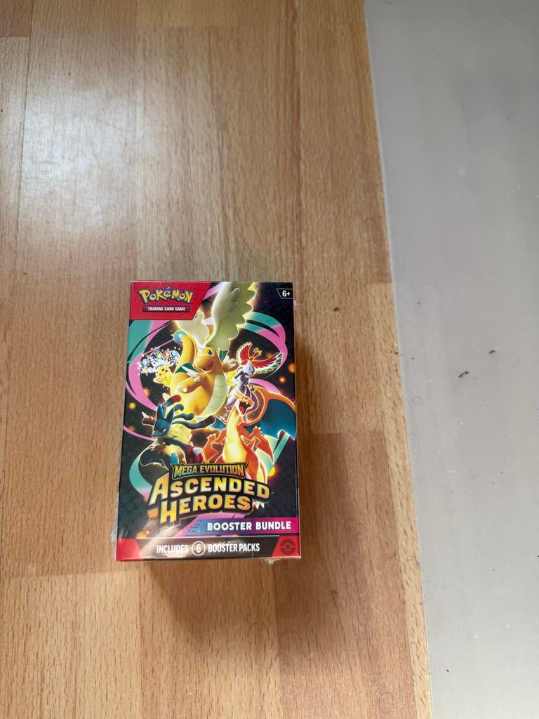 Pokémon Mega Evolution Ascended Heroes Booster Bundle, Hobby en Vrije tijd, Verzamelkaartspellen | Pokémon, Ophalen of Verzenden