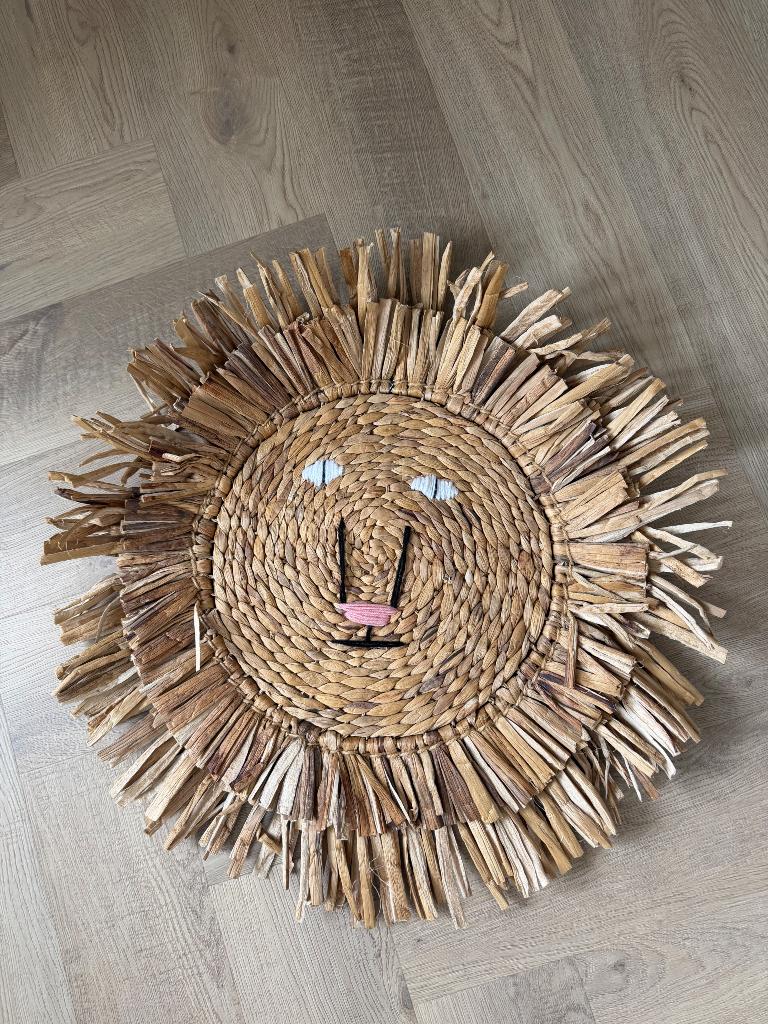 Bloomingville Basir wanddecoratie - leeuw, Ophalen, Zo goed als nieuw, Wanddecoratie