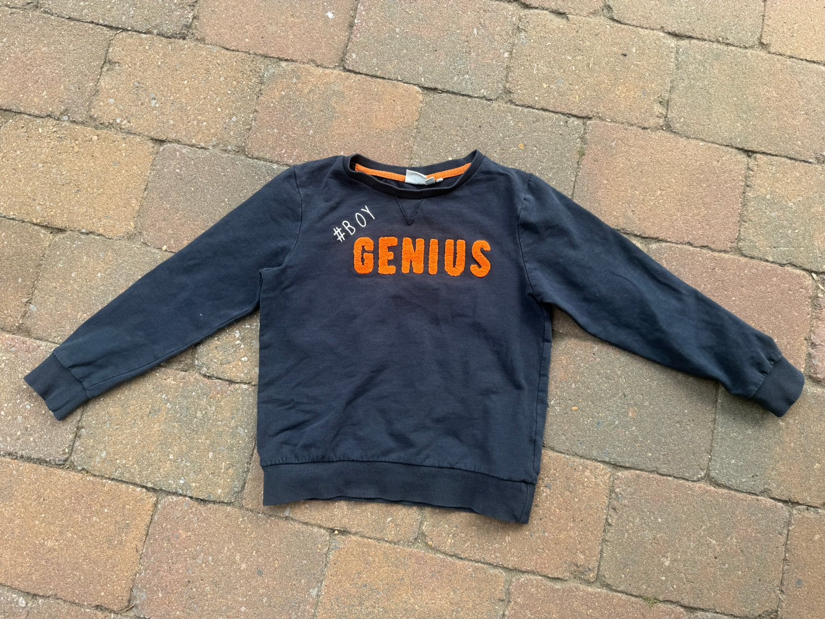 Truitje maat 122/128, Kinderen en Baby's, Kinderkleding | Maat 122, Trui of Vest, Ophalen of Verzenden, Zo goed als nieuw, Jongen