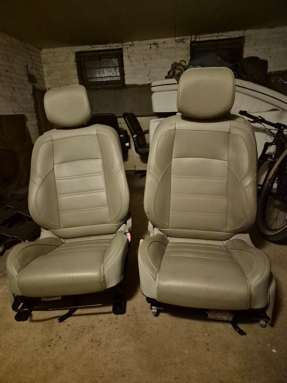 Renault Megane cabrio beige leren interieur, Ophalen, Renault