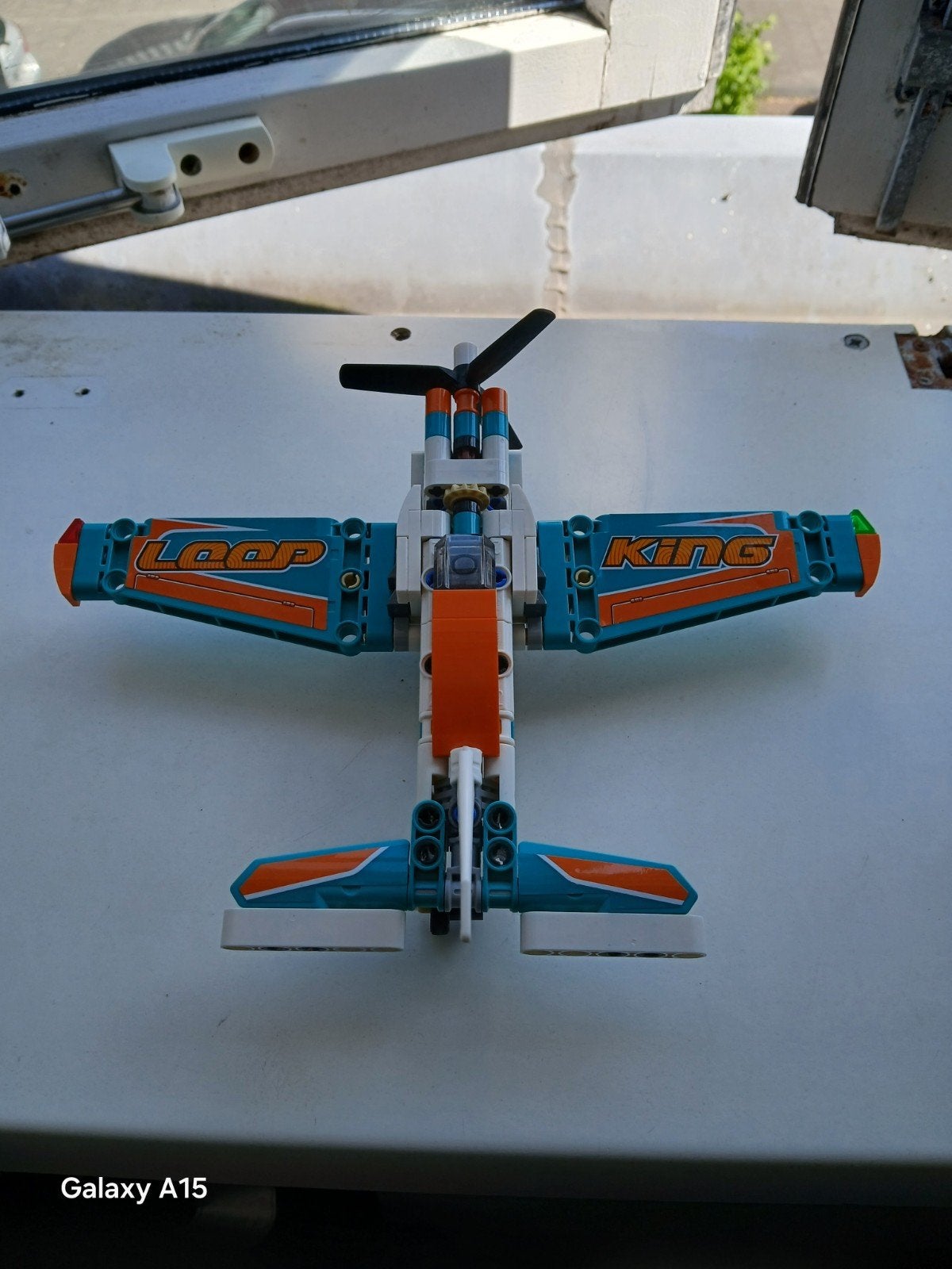 LEGO Technic Racevliegtuig 42117 met handleiding, Kinderen en Baby's, Speelgoed | Bouwstenen, Ophalen of Verzenden