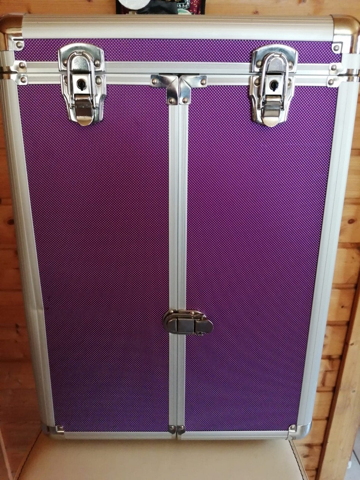 Check in trolley telescoop handgreep makeup beauty koffer, Verzenden, Gebruikt